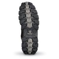 RigiTrac™ molded EVA/rubber outsole with aggressive tread