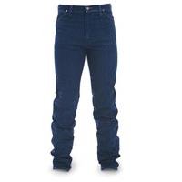 Wrangler Cowboy-cut Stretch Denim Jeans, Navy