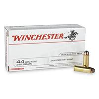 Winchester White Box, .44 Magnum, JSP, 240 Grain, 50 Rounds - 12052 ...