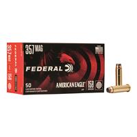 Federal American Eagle, .357 Magnum, JSP, 158 Grain, 50 Rounds