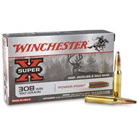 Winchester Super-X, .308 Winchester, PP, 180 Grain, 20 Rounds