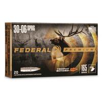 Federal, .30-06 Springfield, TBT, 165 Grain, 20 Rounds