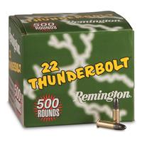 Remington Thunderbolt .22LR, LRN, 40 Grain, 500 Rounds