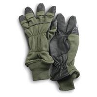 New U.S. Military-issue HAU-15P Nomex Gloves, Sage