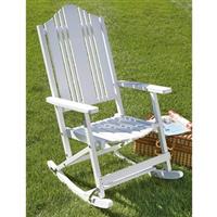 folding rocking outdoor chair wood solid patio furniture sportsmansguide