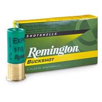 Remington Buckshot, 3" Magnum, 12 Gauge, 00 Buckshot, 15 Pellets, 5 Rounds