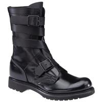 Corcoran Men's 10-inch Leather Tanker Boots, Black