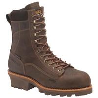 Men #39;s Carolina #174; 8 quot; Waterproof 600 - gram Thinsulate Ultra Insulation Composite Toe Vibram #174; Logger Boots