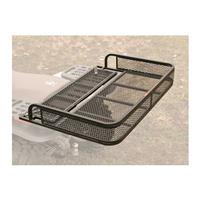 Roomy rear mesh rack
