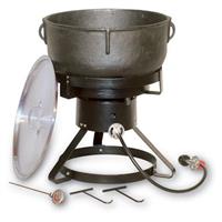 King Kooker® 17 1/2" Outdoor Propane Cooker with 10-Gallon Cast Iron Pot