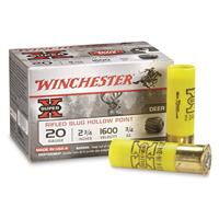 Winchester Super X, 20 Gauge, 2 3/4" Shells, 3/4 oz. Slug, 15 Rounds