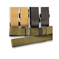 Military-Style 50-inch Nylon BDU Belts, 2 Pack