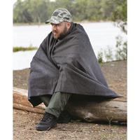 Wool-blend material is naturally warm