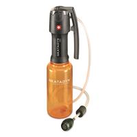Attaches to wide-mouth water bottles