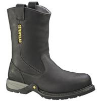 cheap steel toe pull on work boots