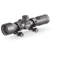 AIM Sports, 4x32mm, Rangefinding Reticle, Rifle Scope