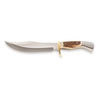 SZCO 13" Bowie Knife with Stag Handle