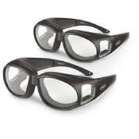 2-Prs. of Outfitters Overtop Polycarbonate Glasses, Clear