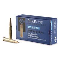 PPU, .303 British, 180 Grain, SPBT, 20 Rounds
