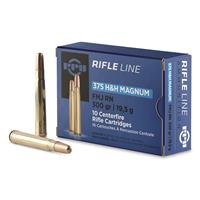 PPU, .375 H&H Magnum, SP-RN, 300 Grain, 10 Rounds