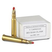 PPU, .303 British, Extended Blank Ammo, 15 Rounds - 222521, .303 British  Ammo at Sportsman's Guide