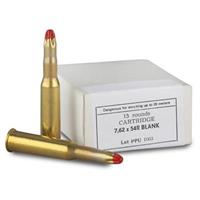 PPU, 7.62x54R, Extended Blank Ammo, 15 Rounds