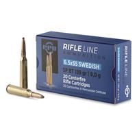 PPU, 6.5x55 Swedish, SPBT, 139 Grain, 20 Rounds