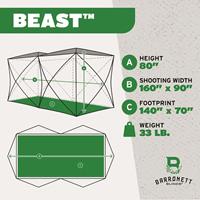Roomy enough for your entire hunting party!