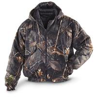 Hooded Jacket, Burly Camo 