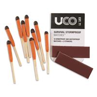 Survival Waterproof Fire Starter Matches, 100 Pieces