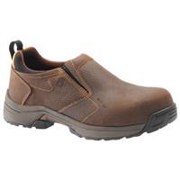 Men's Carolina Lightweight ESD Composite Toe Work Slip-ons, Brown