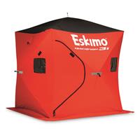 Eskimo QuickFish3 Insulated 3-Person Pop Up Ice Fishing Shanty Shack Shelter Hut