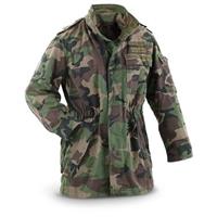 camo military woodland surplus parka slovakian coats guide sportsman jackets insulated sportsmansguide