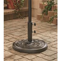 castlecreek 9' two-tone deluxe market patio umbrella CASTLECREEK 9' Two-Tone Deluxe Market Patio Umbrella, Khaki/Black