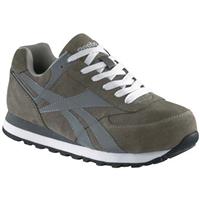 Women's Reebok® Safety / Steel Toe Suede Retro Joggers, Grey