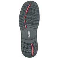 Dual-density rubber outsole is slip, oil, metal chips, heat, abrasion, electrical hazard and chemical resistant