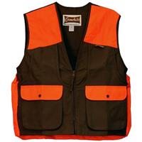Dark Brown/Orange Vest, Dark Brown/orange