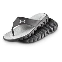 under armour spine flip flops