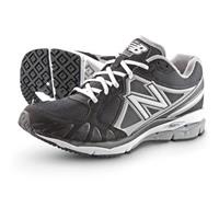 Men's New Balance® REVlite® 1000 Athletic Shoes, Black / Silver ...