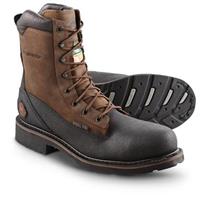 justin steel toe waterproof work boots