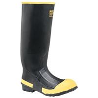 Men's LaCrosse® 16 inch Premium Steel Toe / Steel Midsole Knee Work Boots, Black