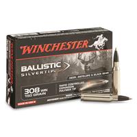 Winchester Ballistic Silvertip, .308 Winchester, BST, 150 Grain, 20 ...