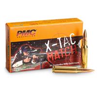 PMC X-TAC Match, .308 Winchester, OTM, 168 Grain, 20 Rounds