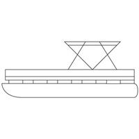 Fits Pontoons 17-24'l.