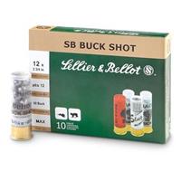 UPC 885344313678 product image for Sellier & Bellot, 2 3/4", 12 Gauge, 00 Buckshot, 100 Rounds | upcitemdb.com