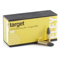 Eley Target Ammunition, .22LR, LRN, 40 Grain, 500 Rounds