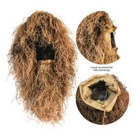 Casual structured hood with drawstring