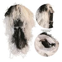 Casual structured hood with drawstring
