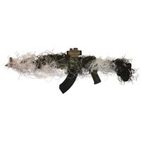 Gun wrap with elastic and drawstring
