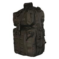 Y-style compression strap to reduce bulk